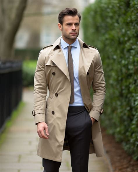 beige trench coat outfit.